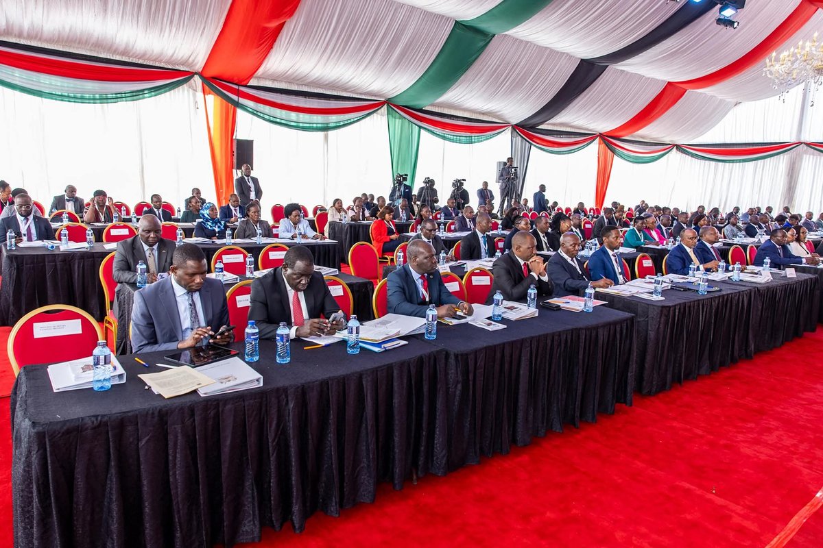 The Intergovernmental Relations Technical Committee (IGRTC), led by Chairman CPA Kithinji Kiragu, today joined Deputy President H.E. Kithure Kindiki at his official residence in Karen for the 27th Ordinary Session of the Intergovernmental Budget and Economic Council (IBEC).

In