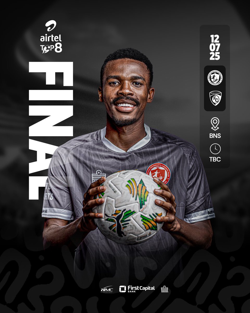nyasabigbullets's tweet photo. ๐ Save the Date!
๐ Silver Strikers
๐ Airtel Top 8 Final
๐ Bingu National Stadium
๐๏ธ 12 July 2025
๐ Eyes on the Fourth AT8 Cup!
#FCBNyasaBigBullets #AirtelTop8 #YesMaule #FinalsReady https://t.co/ICggFpSLQA