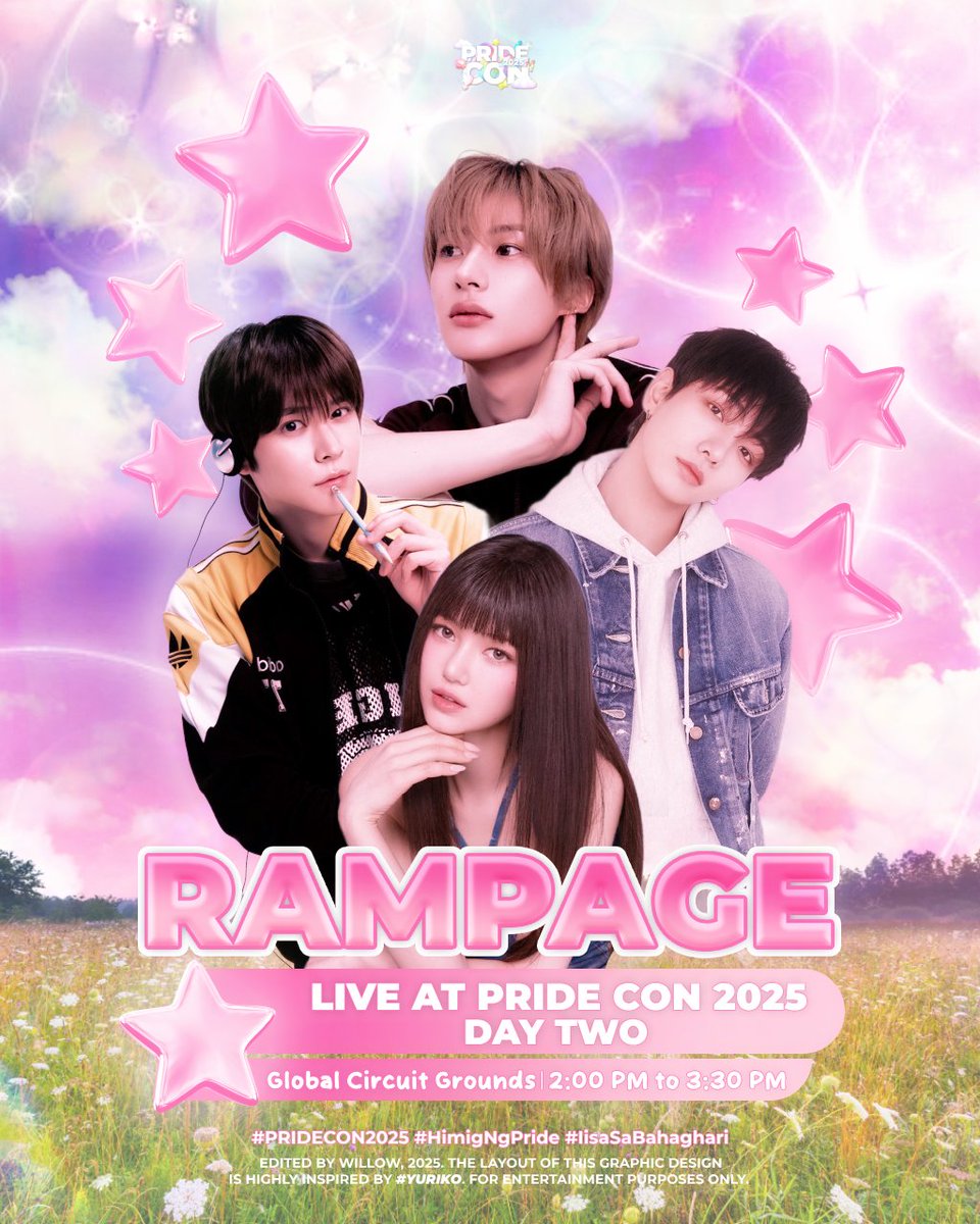 TheMRKStudio's tweet photo. ㅤ

       🌈 𝗥𝗔𝗠𝗣 𝗢𝗙 𝗥𝗔𝗠𝗣𝗔𝗚𝗘!
       Stunning in magenta, walking their way
       to stage with their notes and tunes. 💗
       𝘾𝙤𝙢𝙚, 𝙨𝙚𝙚, 𝙖𝙣𝙙 𝙧𝙚𝙟𝙤𝙞𝙘𝙚 with them!

       #PRIDECON2025 #HimigNgPride
             ⋆｡‧  #IisaSaBahaghari ‧₊🫧

ㅤ https://t.co/DRZJrC2Epi