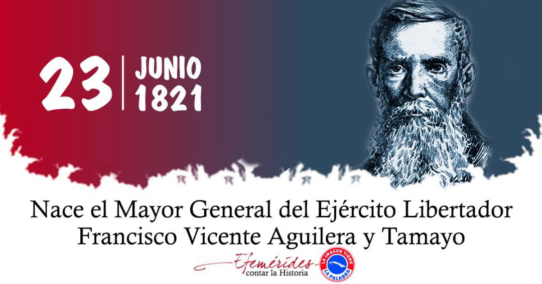 #CubaHonra a Vicente Aguilera, el patriota bayamés.
#CienfuegosXMásVictorias