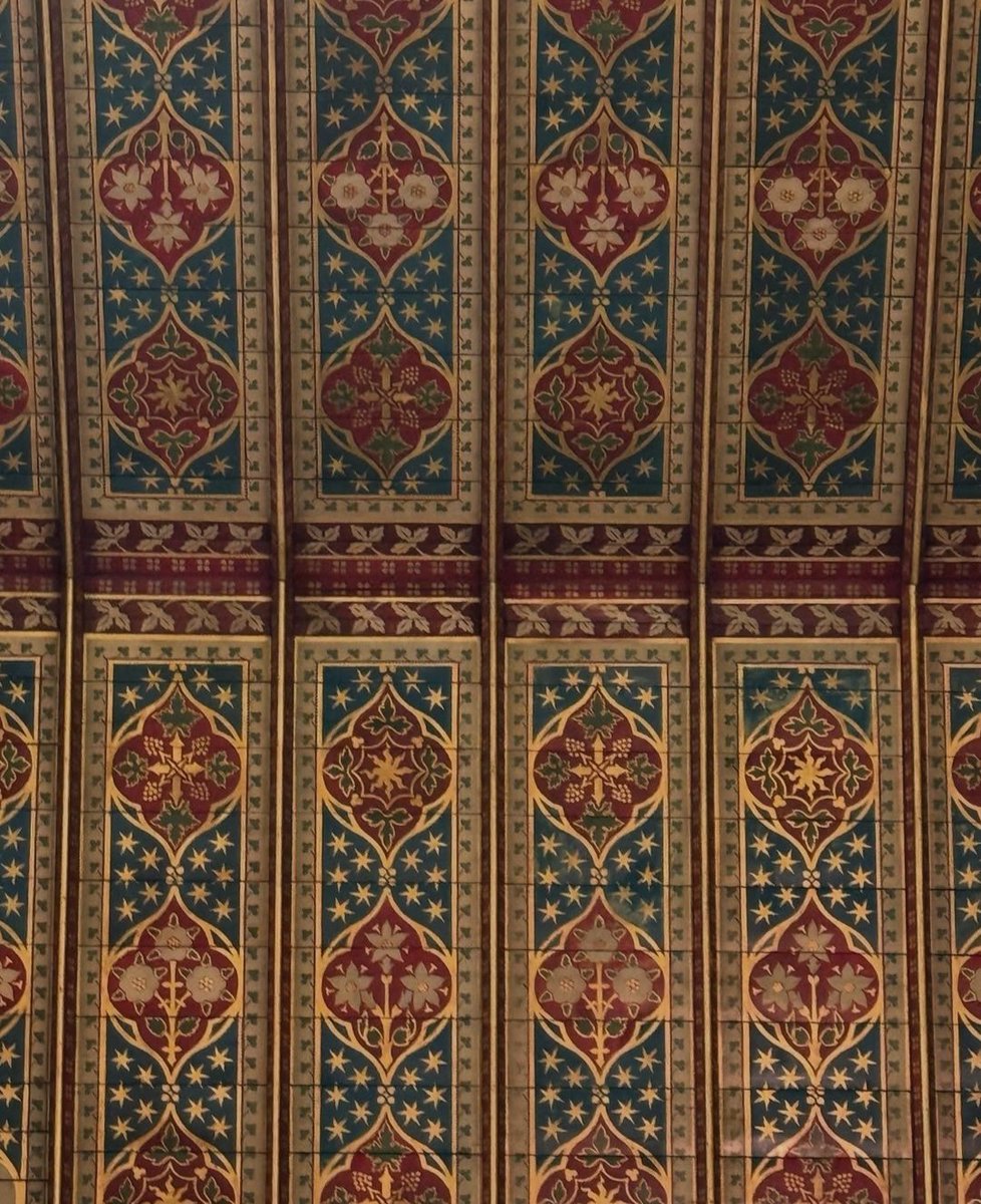 #Ceiling of #StChadCathedral, #Birmingham. #AWNPugin. 1841 <a href="/RCBirmingham/">RC Birmingham</a>
📷©Matthew Owens

#pugin #augustuspugin #gothicrevival #stchad #gothicrevivalarchitecture #saintchadcathedral #pugindesign #saintchad #pugincathedral #architecturelovers #decoration #puginstchad #design #art