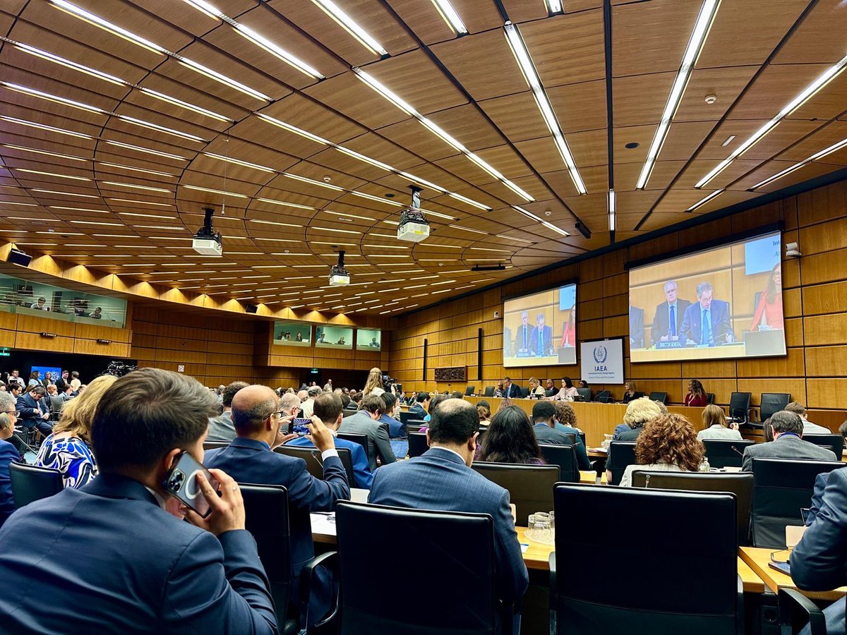 At #IAEA Board of Governors meeting on #Iran today, Switzerland urged maximum restraint and immediate return to diplomacy as the only viable path towards a lasting solution to the issue of Iran’s nuclear program. Switzerland’s good offices remain at the disposal of the parties.