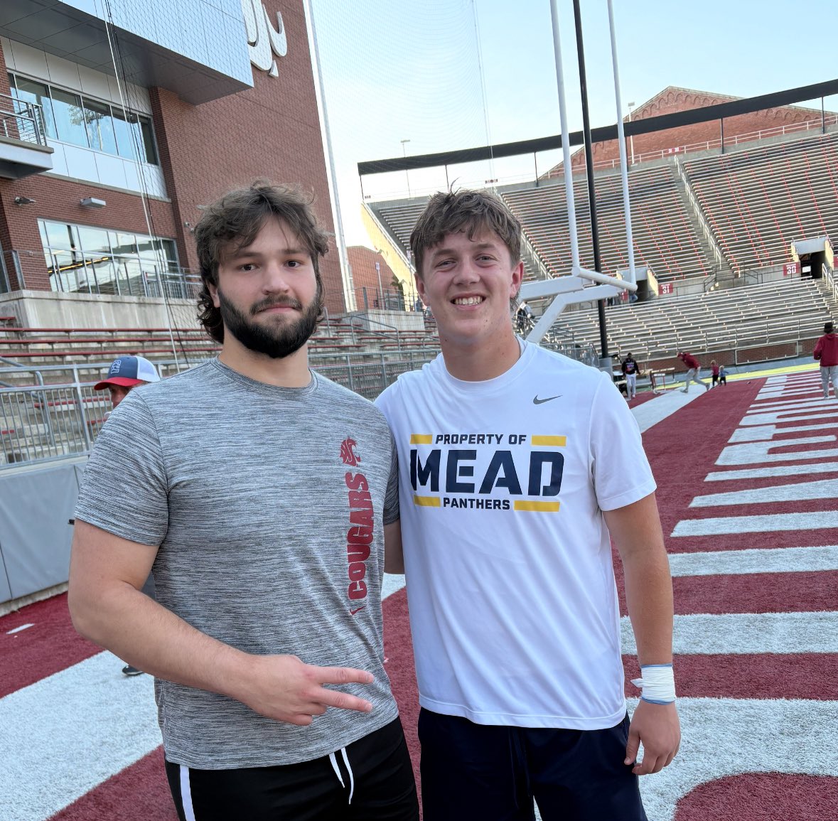 Tommy Boyer-Kendrick (@tommyb_k) on Twitter photo Couple #BKcrew fellas…..
<a href="/JonnyLester22/">jonny lester</a> <a href="/WSUCougarFB/">Washington State Football</a> with <a href="/GarrettRMiller_/">Garrett Miller</a> attending the HS camp there in Pullman.
Goal: developing bonds with athletes in our group that are meaningful, and supportive. This is one example. My heart is full.
🙏🏻🙏🏻❤️❤️
TBK ATHLETICS Couple #BKcrew fellas…..
<a href="/JonnyLester22/">jonny lester</a> <a href="/WSUCougarFB/">Washington State Football</a> with <a href="/GarrettRMiller_/">Garrett Miller</a> attending the HS camp there in Pullman.
Goal: developing bonds with athletes in our group that are meaningful, and supportive. This is one example. My heart is full.
🙏🏻🙏🏻❤️❤️
TBK ATHLETICS