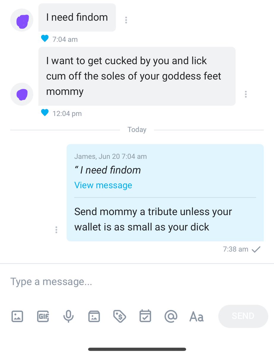 These are the messages I love to wake up to 🤭😈 

#domme #findom #paypig #payme #tributetime