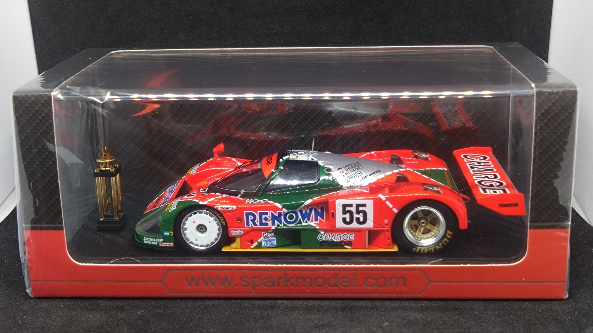 スパーク　MAZDA 787B Spark Gallery 限定 1/43 スパーク MAZDA 787B Spark Gallery 限定 1/43（Spark (スパーク