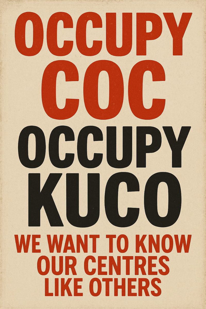 COs pre-interns are demanding IMMEDIATE disclosure of internship centers. The dereistic silence of regulators is psychosocial negligence. . We, like our KMPDU counterparts, deserve to know where we are reporting JULY 1ST 
<a href="/MOH_Kenya/">Ministry of Health</a> <a href="/kUCOofficial/">Kenya Union of Clinical Officers</a> <a href="/ptason/">Peterson Wachira HSC</a> <a href="/maroag7/">Gibore Maroah. General Secretary/C.E.O. KUCO</a> <a href="/HonAdenDuale/">Hon. Aden Duale, EGH</a>