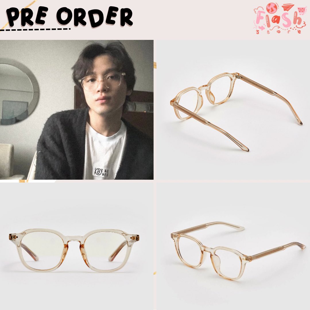 babygyull's tweet photo. INA GO 🇮🇩 NCT Haechan Kacamata / Glasses Blue Elephant

📦 Choose Color ( Andy Flesh / Crystal / Black ) - haechan : flesh
💵 645K || DP 575K 
other blue elephant glasses bisa req by dm / pc

✅ fix price. include air cargo + tax [ fast shipping + direct ] - [ po 2-4 minggu ]
📆 Close : co bertahap
📍 Tangerang
📬 Link Order https://t.co/SrmH51WwDc