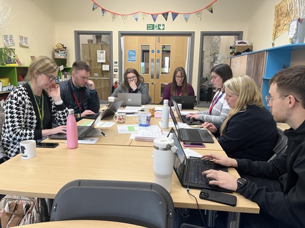 This year for our Sustatining TRG we have focussed on developing problem solving in the participant’s schools. 
They are now working collaboratively to put together some CPD in their schools sharing what has been covered today and how to implement it in their own settings