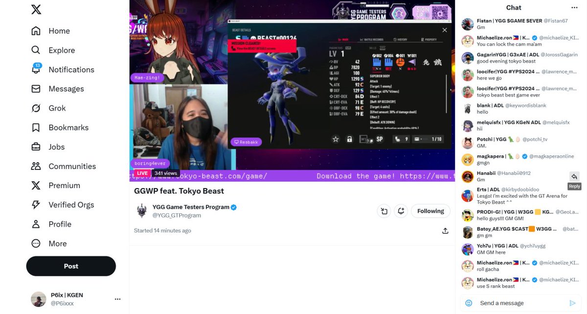 P6ix | KGEN tweet media