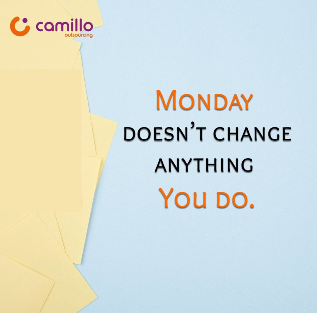 CamilloOutsourc's tweet image. Make this Monday a start of a momentum.

Make progress and get energy to keep moving.

Camillo is a partner you can trust.

#camillo #outsourcingservice #businessprocess #momentum #newweek #mondaymotivation