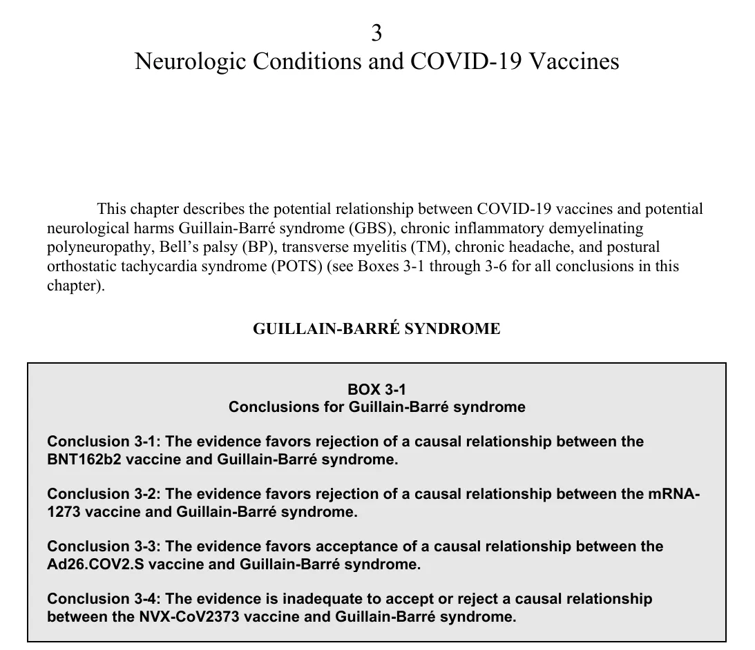 NVICLoeDown's tweet photo. June #CICP statistics released which includes a #GBS case

June report provided 5 new compensated cases totaling $68,592.95. That makes 39 petitions including 1 filing that was deemed compensable yet no monetary damages awarded since there was no medical expenses unreimbursed. 

Here is what the NASEM report that was commissioned by the Secretary of HHS back in November 2022, stated in the report released April 2024. Page 76

🔗 https://t.co/75ne391B2L 
#COVID19 #mRNA #VaccineInjury