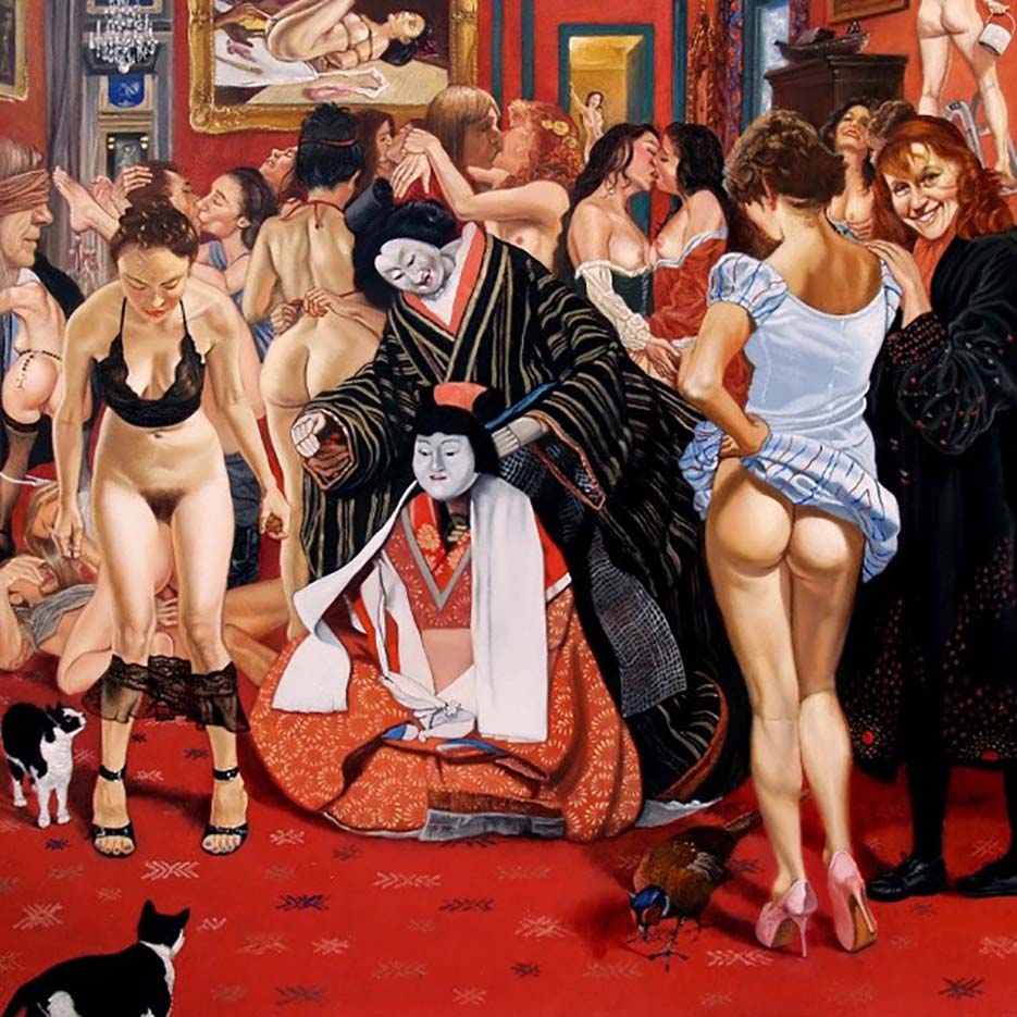 {🎨 Anthony Christian - Noh cocktail party}