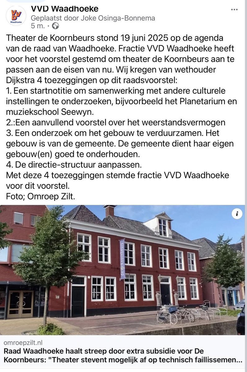 VVD Waadhoeke (@vvdwaadhoeke) on Twitter photo 