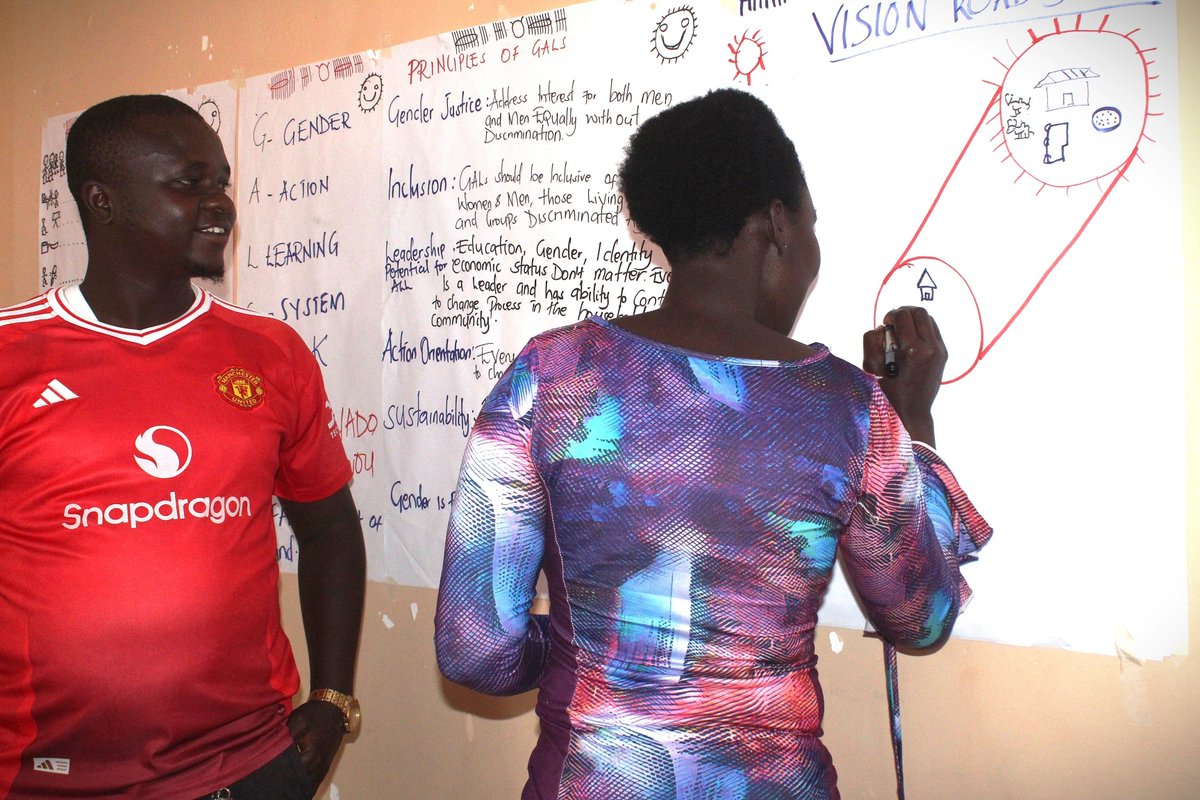 NAWOUga's tweet photo. Happening Now:With support from Goverment of Ireland in partneship with @OxfaminUganda,we  are conducting a 2-day training  for model couples in Looro subcounty,Amudat District.The  training is using GALS tools to promote shared decision making among Couples. https://t.co/s6EVWEuZs4