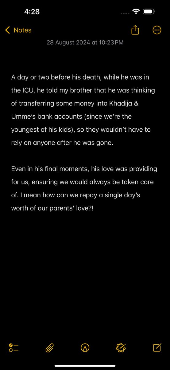 Rabbighfirli waliwalidayya ❤️