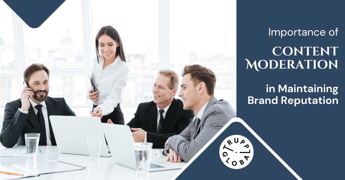 One offensive comment. One inappropriate video.

That’s all it takes to damage your brand’s reputation online.

This is why #contentmoderation matters more than ever.

Want to learn why this is critical? Read this: 
shorturl.at/dABdh

#brandreputation  #truppglobal #bpo
