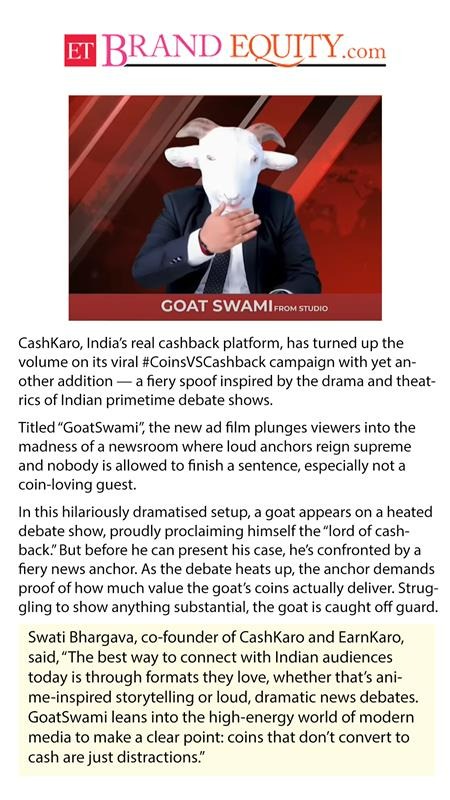 Swati Bhargava (@swats26) on Twitter photo Thanks for the feature <a href="/ETBrandEquity/">ET Brand Equity</a> :)
Read more -…ndequity.economictimes.indiatimes.com/news/advertisi… Thanks for the feature <a href="/ETBrandEquity/">ET Brand Equity</a> :)
Read more -…ndequity.economictimes.indiatimes.com/news/advertisi…