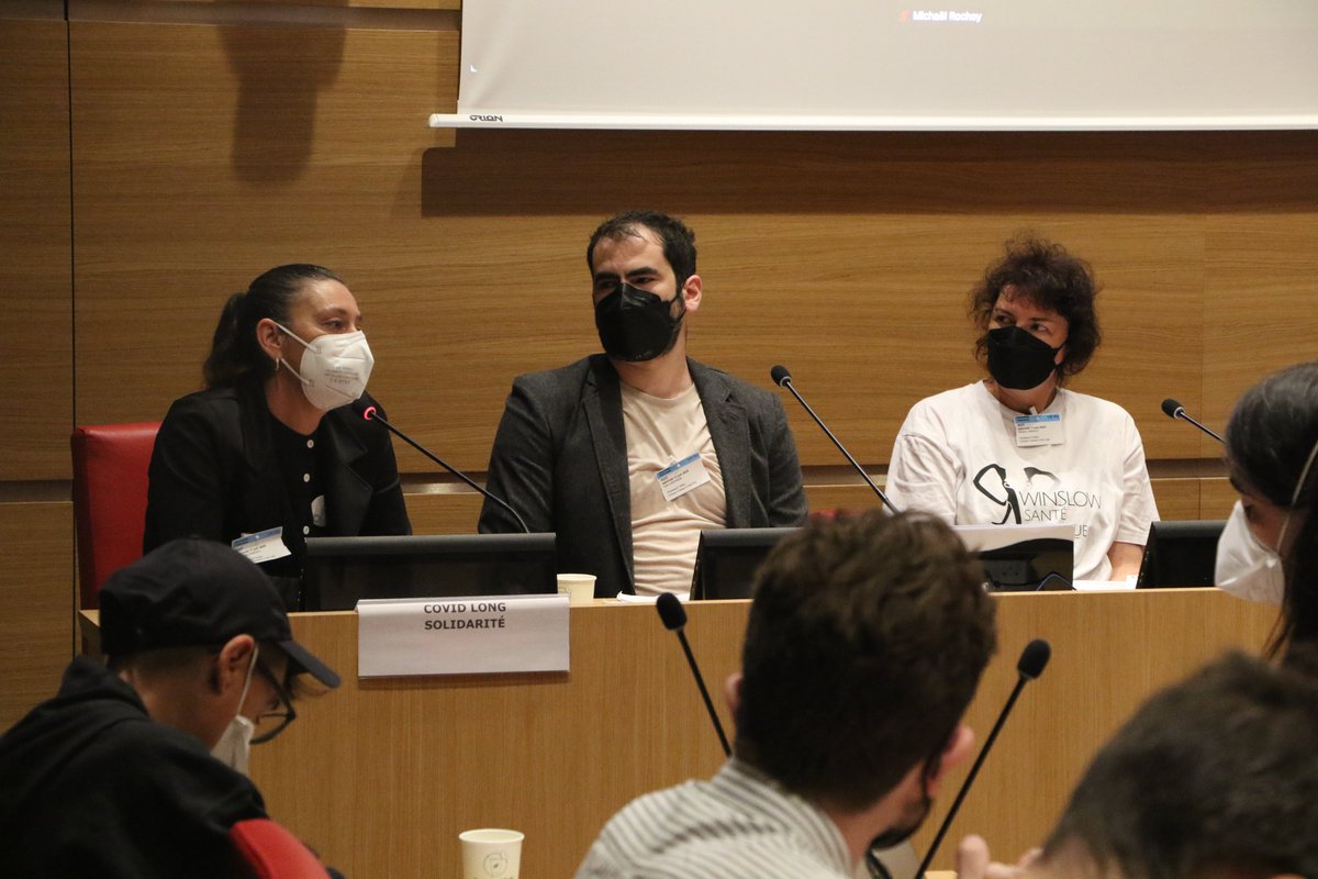 Association Winslow Santé Publique (@winslow_la) on Twitter photo 📹 Les retransmissions vidéo des tables rondes sur le COVID Long que nous avons co-organisées avec <a href="/abomangoli/">Nadège Abomangoli 🐢</a> à l'Assemblée Nationale le 11 juin dernier sont enfin disponibles !
Liens de visionnage ci-dessous 👇 📹 Les retransmissions vidéo des tables rondes sur le COVID Long que nous avons co-organisées avec <a href="/abomangoli/">Nadège Abomangoli 🐢</a> à l'Assemblée Nationale le 11 juin dernier sont enfin disponibles !
Liens de visionnage ci-dessous 👇
