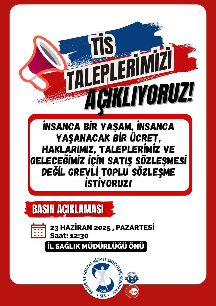 BursatarM's tweet image. İnsanca bir yaşam, İnsanca yaşanacak bir ücret, haklarımız, taleplerimiz ve geleceğimiz için Satış Sözleşmesi Değil Grevli Toplu Sözleşme İstiyoruz!! @TARIM_ORKAM_SEN @KESK1995