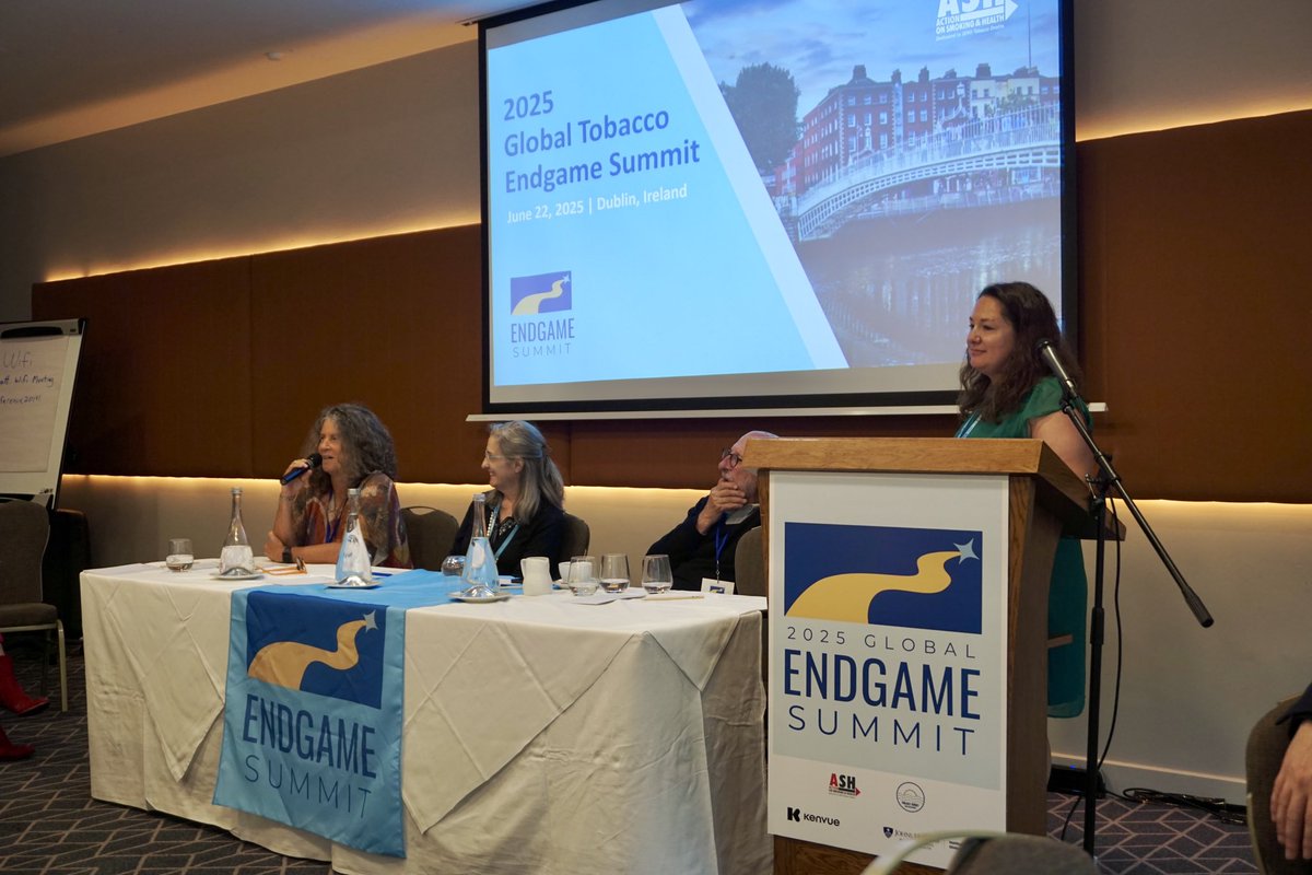 AshOrg's tweet photo. Thank you to all speakers and participants of the 2025 Global Tobacco Endgame Summit. We truly value your engagement and look forward to implementing the tobacco endgame together!

#WCTC2025 #TobaccoFreeFuture #TobaccoEndgame 1/3 https://t.co/VJKmFMRvlL