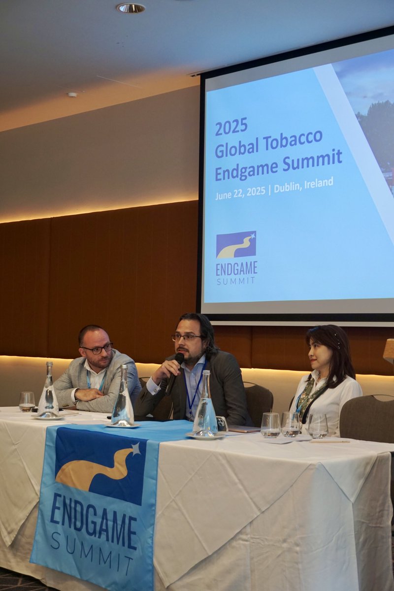 AshOrg's tweet photo. Thank you to all speakers and participants of the 2025 Global Tobacco Endgame Summit. We truly value your engagement and look forward to implementing the tobacco endgame together!

#WCTC2025 #TobaccoFreeFuture #TobaccoEndgame 1/3 https://t.co/VJKmFMRvlL