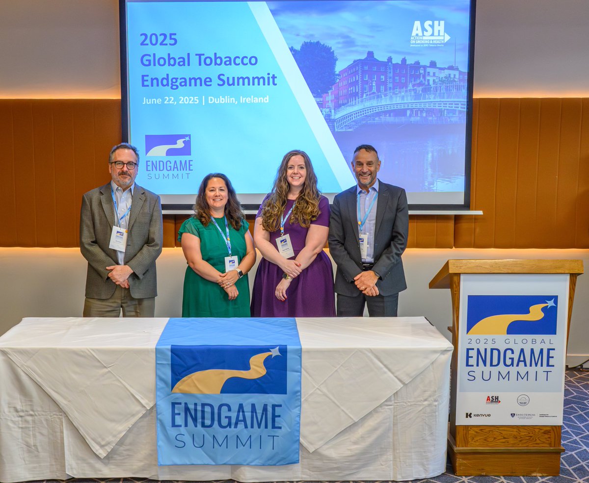 It was a fruitful day of discussions and planning for the #TobaccoEndgame

#WCTC2025 #TobaccoFreeFuture 2/3