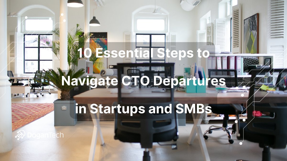 DoganTechLtd's tweet photo. 🚀 🛠️ Losing your CTO can be challenging. Read more on our blog post for the crucial steps and tips to ensure a smooth transition. From assessing the situation to empowering your tech team, we've got you covered! 
#CTO
✉️ info@dogantech.co.uk 
🌐 https://t.co/GjyYs47aut https://t.co/YFY7E6XzBN