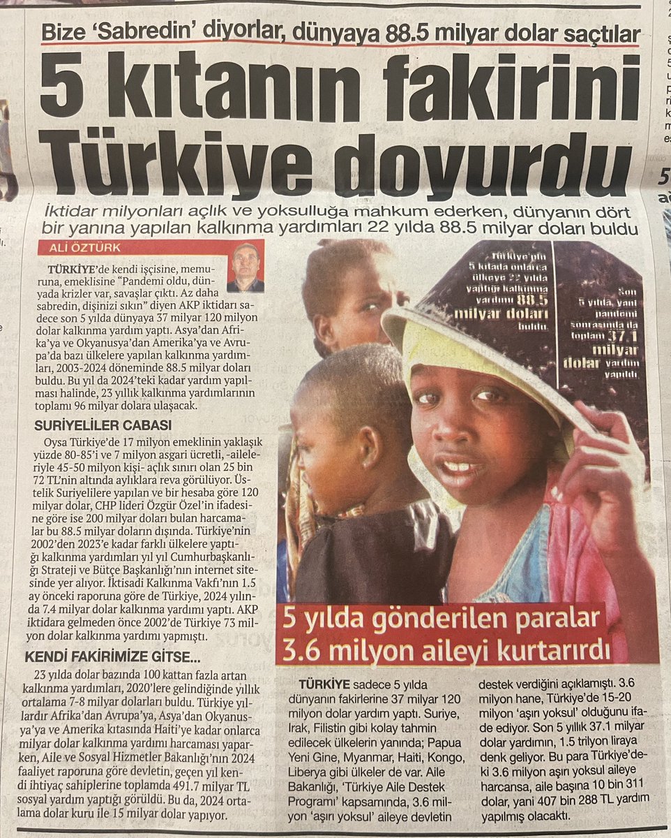 Sözcü’nün yavrusu Nefes’in bir garip haberi. Bence gurur duyulmalı.