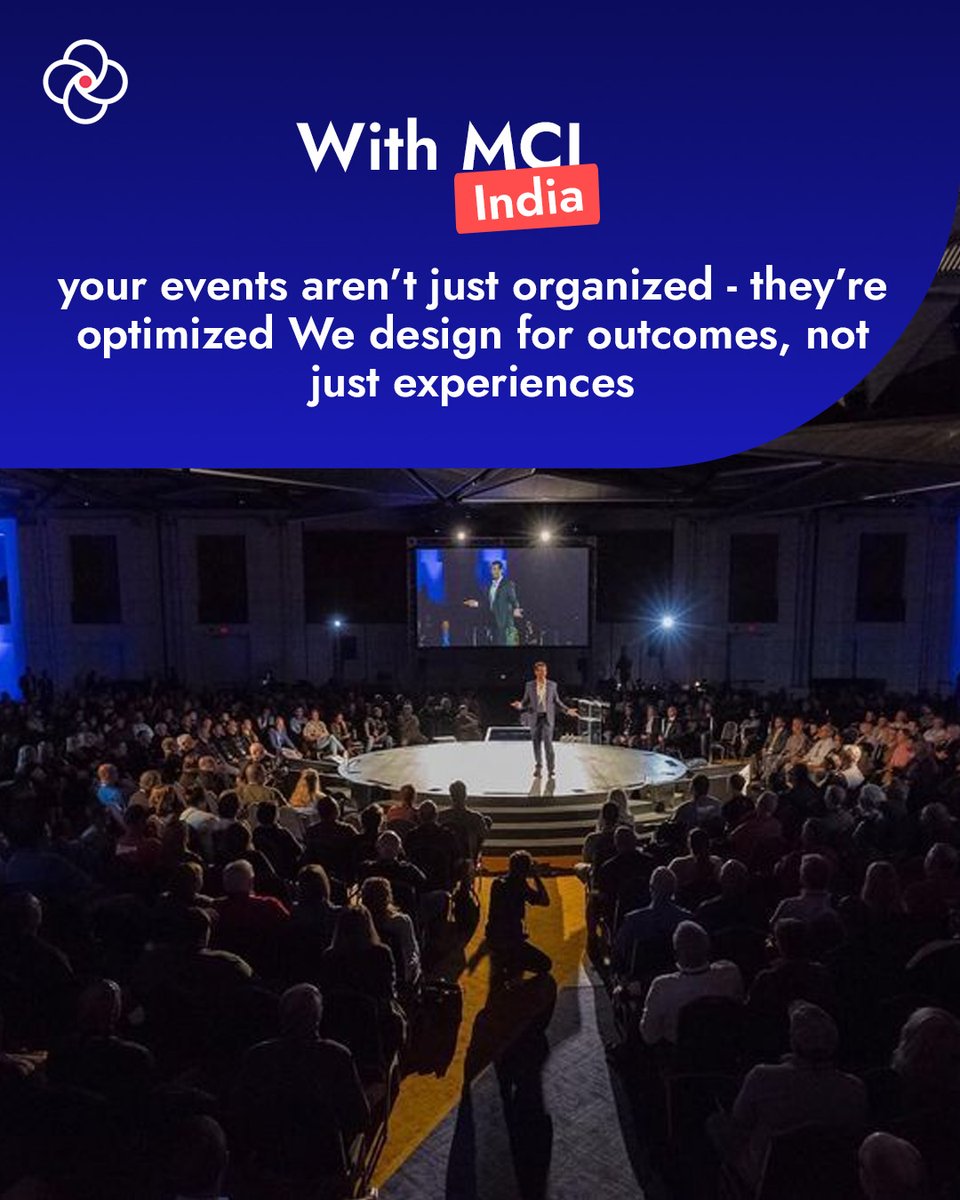 (2/2) Culture thrives when people feel they belong, not just as employees, but as valued individuals.

And when that happens, they don’t just stay. They grow with you. 📈

That’s the power of thoughtful, strategic experiences. That’s the MCI difference.

#EventManagement