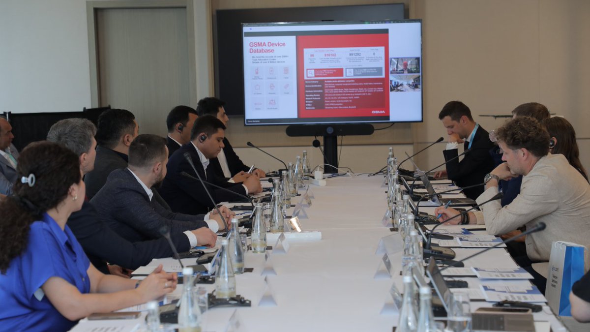 At #M360 Eurasia in Tashkent, <a href="/GSMA/">GSMA</a> &amp; SC.Soft hosted a roundtable on CEIR and IMEI registration, bringing together regulators and operators from across the region.

Read more here 👉 gsma.at/B9