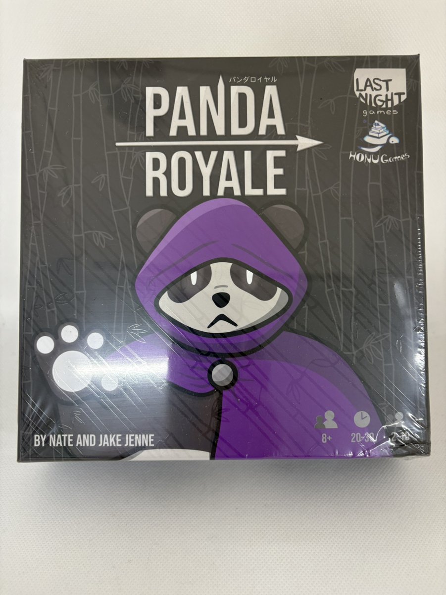 baton_boardgame's tweet image. ボドゲリポストキャンペーン🎉
抽選で各1名様に当たる！

①パンダロイヤル
②教祖爆誕
③モンスターイーター
※箱にキズや凹み有り。詳細は次のリプ欄にて

✅フォロー
✅この投稿をリポスト
✅欲しい賞品をリプライ！

締切：6/25（水）23:59
📩当選者へDM

#ボドゲ
#ボードゲーム好きと繋がりたい