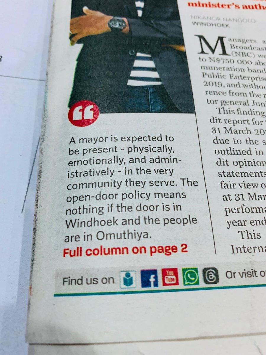 From Omuthiya to Noordoewer, nashiye okawi nokawi.