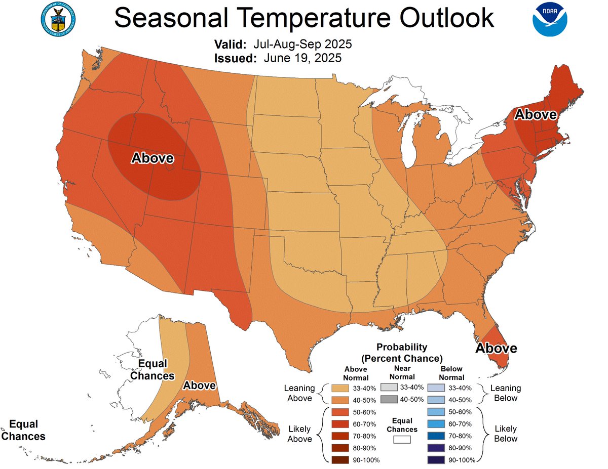 With high pressure backing off for a few days, rain chances will be higher during the first half of this week. We also take a look at what is likely to come, weatherwise, for the remainder of summer in Houston.

spacecityweather.com/after-a-relati…