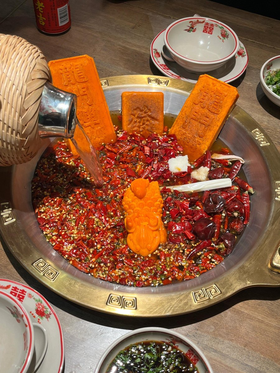 四川風味の火鍋🌶️ 🔥