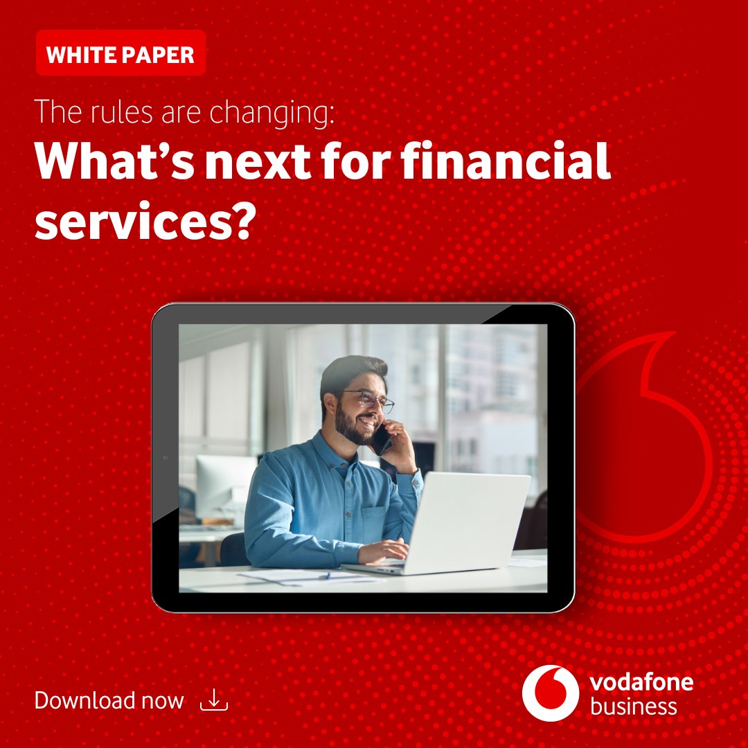 Vodafone Business (@vodafonebiz) on Twitter photo 75% of financial services companies plan to use generative #AI for chatbots. 💡With <a href="/globaldataplc/">GlobalData PLC</a>, we asked 160 execs — including <a href="/Fortune500/">Fortune 500</a> leaders — how AI is reshaping finance. Read the whitepaper for their answer. ➡️ vdfn.biz/FPxyqc 75% of financial services companies plan to use generative #AI for chatbots. 💡With <a href="/globaldataplc/">GlobalData PLC</a>, we asked 160 execs — including <a href="/Fortune500/">Fortune 500</a> leaders — how AI is reshaping finance. Read the whitepaper for their answer. ➡️ vdfn.biz/FPxyqc