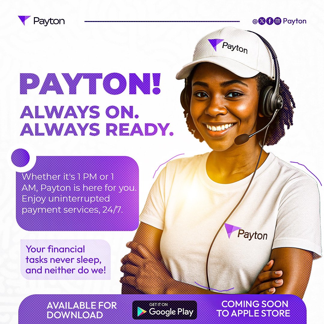 PaytonJit's tweet photo. Always On. Always Ready
Whether it’s 1 PM or 1AM, 
Payton is here for you.
Enjoy uninterrupted payment services, 24/7. 
Your financial tasks never sleep, and neither do we!
#AlwaysOn
#PaytonAvailable
#247Service
#InstantAccess https://t.co/8lvYOMWpWM