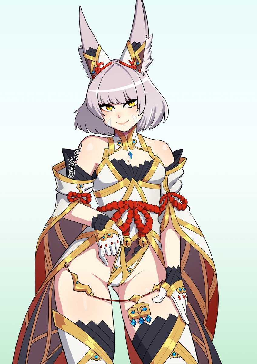 Nia from Xenoblade 3 but with clothes from Xenoblade 2.

I hope you like it.