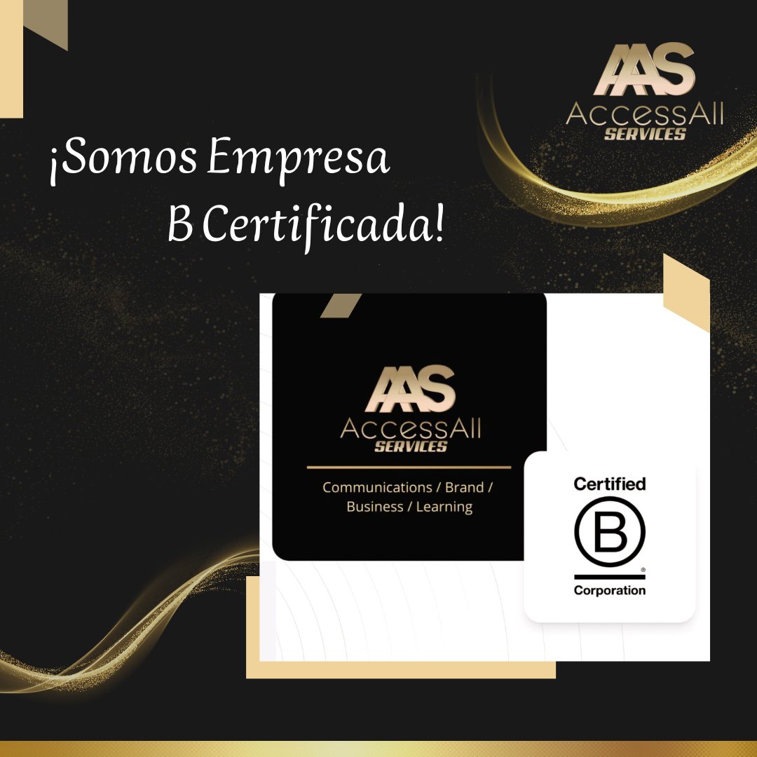 saludycultura's tweet photo. P.R. cuenta con una nueva Empresa B certificada por su impacto social y ambiental

La firma de #consultoríadenegocios especializada en #comunicaciónymercadeo #AccessAllServices se suma así a #RedGlobalB, conformada por más de 200 mil empresas con presencia en más de 100 países https://t.co/6AqwD1FN9D
