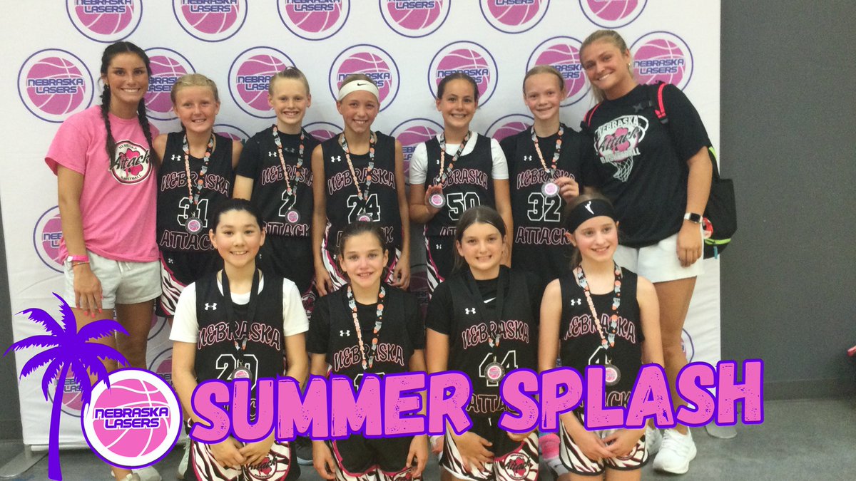 🌴Nebraska Lasers Summer Splash 🏅 Medal Winners