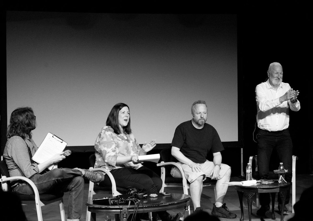 Talking Bottom (@talkingbottom) on Twitter photo The #TalkingBottom #podcast is BACK! LIVE! We were thrilled to interview #Bottom’s legendary Director/Producer Ed Bye on stage <a href="/NorburyTheatre/">Norbury Theatre</a> at the first ever #rikmayallcomedyfestival 🤩
Listen here: podcasts.apple.com/gb/podcast/tal…
*Photo credit #AndyHollingworth
#rikmayall The #TalkingBottom #podcast is BACK! LIVE! We were thrilled to interview #Bottom’s legendary Director/Producer Ed Bye on stage <a href="/NorburyTheatre/">Norbury Theatre</a> at the first ever #rikmayallcomedyfestival 🤩
Listen here: podcasts.apple.com/gb/podcast/tal…
*Photo credit #AndyHollingworth
#rikmayall
