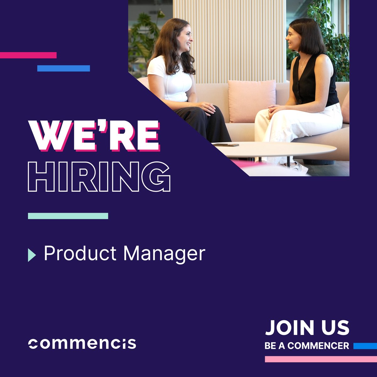 We're looking for a Product Manager at Commencis!
Join our cross-functional teams to shape the future of digital products in fintech, retail, and travel.

💡 Drive innovation from idea to launch
🤝 Collaborate with designers, analysts &amp; engineers
📊 Define success, measure