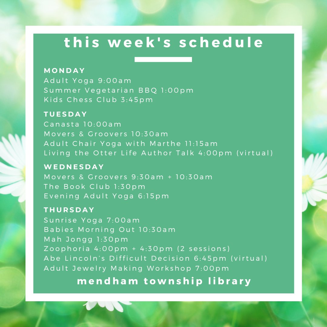 Mendham Twp Library tweet media