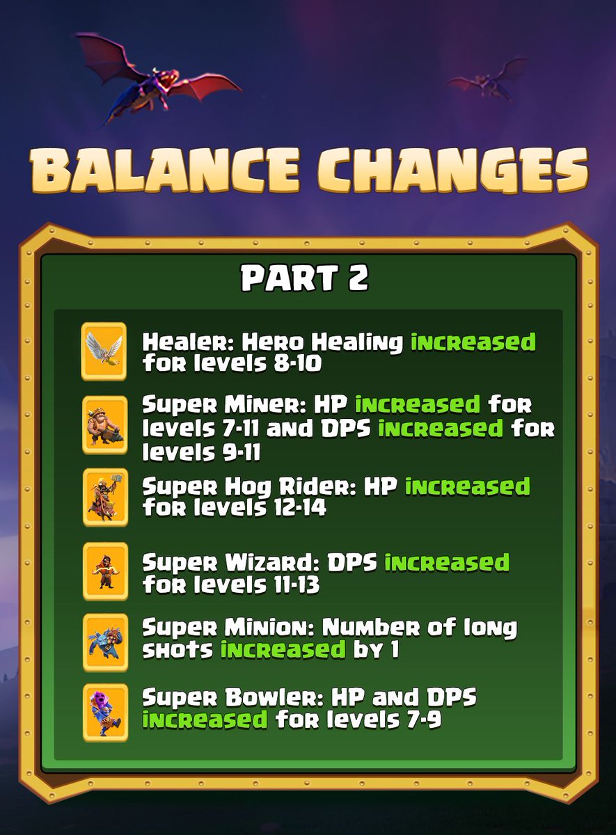 Heads-up, Chief! We are preparing some balance changes and we wanted to give you heads up of what’s coming.
The changes will take effect in an upcoming maintenance break and we’ll make sure to post about it so you are all aware.