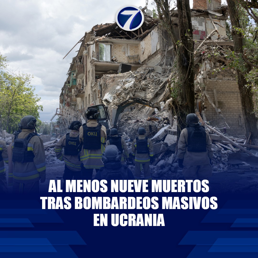 Noti7Guatemala's tweet image. 🚨 Noche mortal en #Ucrania: al menos 9 muertos por #bombardeos ➡ bit.ly/446lra9