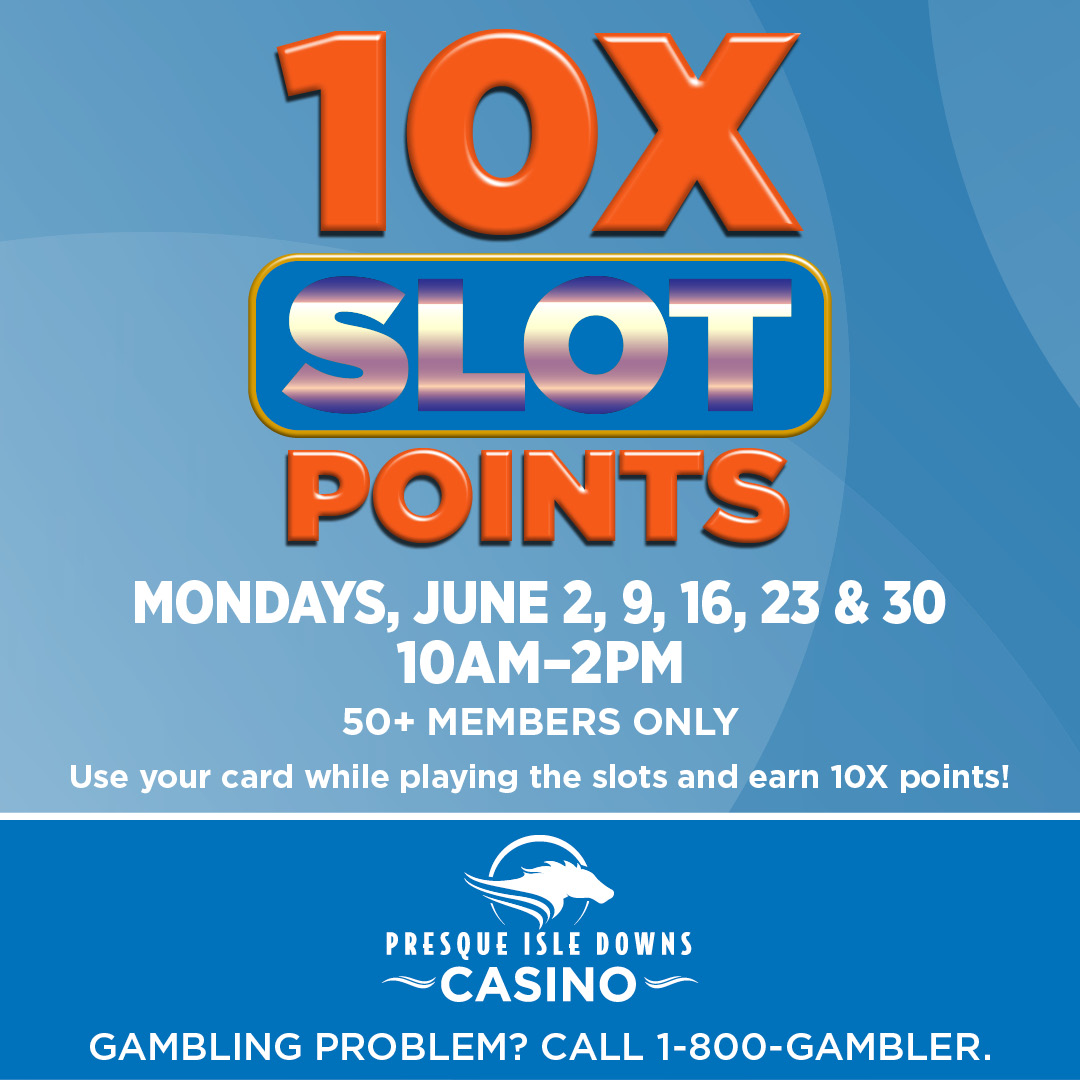PID_Casino's tweet photo. 🎉 10X the Points, 10AM–2PM Every Monday! 🎉
Start your week off strong! Earn 10X the points every Monday from 10AM to 2PM – more points, more perks, more winning!
🕙 Mondays | ⏰ 10AM–2PM
#10XPoints  #CasinoRewards #WinMore #LoyaltyPaysOff 
GAMBLING PROBLEM? CALL 1-800-GAMBLER https://t.co/1X0XPZeo7D