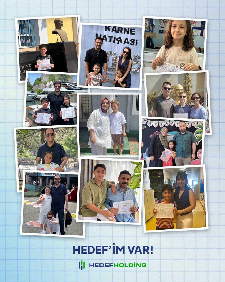 🎓✨ Karne heyecanını birlikte paylaştık!

Hedef Holding olarak, çalışanlarımızın çocuklarının özel anlarında yanlarında olmalarını destekliyoruz. Karne günü için sağladığımız ebeveyn izniyle, ekip arkadaşlarımız bu anlamlı günde çocuklarının başarısını yerinde kutlama fırsatı