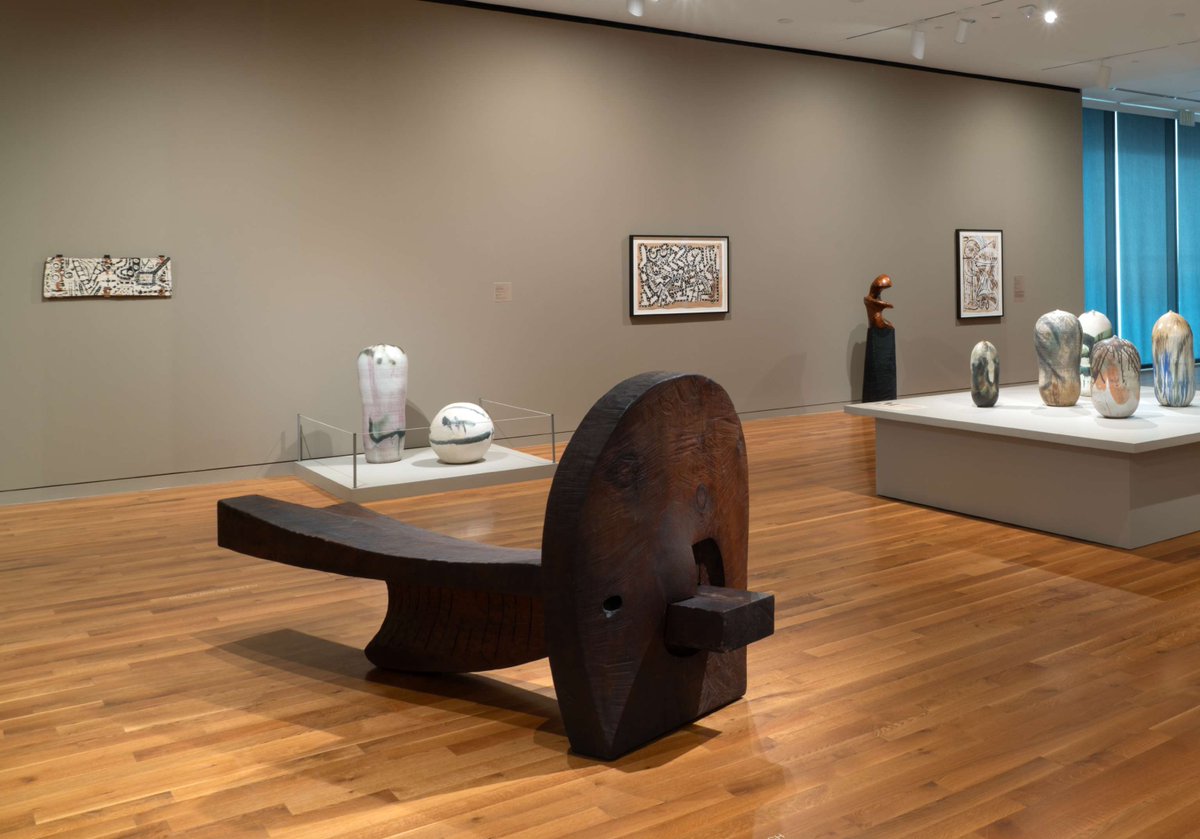 Have you ever dreamed the solution to a problem that you couldn’t solve while awake?

Informed by a dream, JB Blunk’s sculpture “Dreamlock” features prominently in our current exhibition “Wild Earth.”
ow.ly/We2P50Wea11

Installation photo by Luke Stettner.