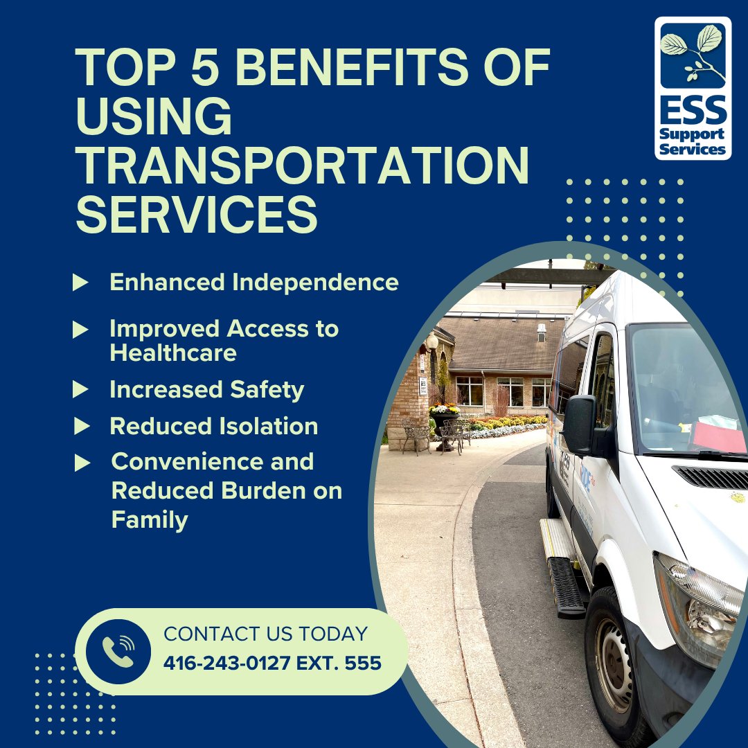 Discover the top 5 benefits of senior transportation!  

Read more: esssupportservices.ca/why-transporta…

Let’s keep seniors moving confidently!