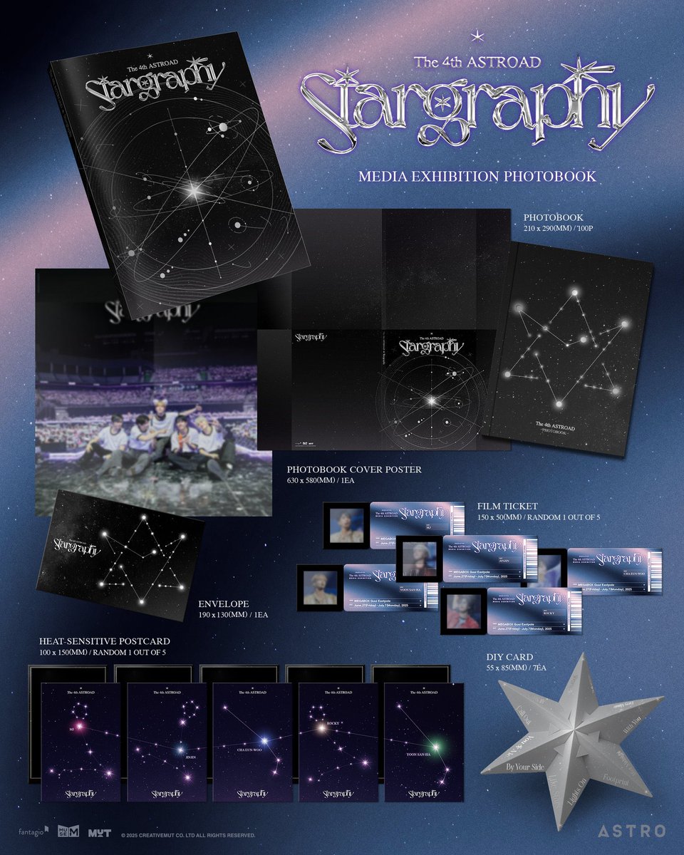 ASTRO ASTROAD [Stargraphy] : MEDIA EXHIBITION MD ＼ 展示会のグッズ