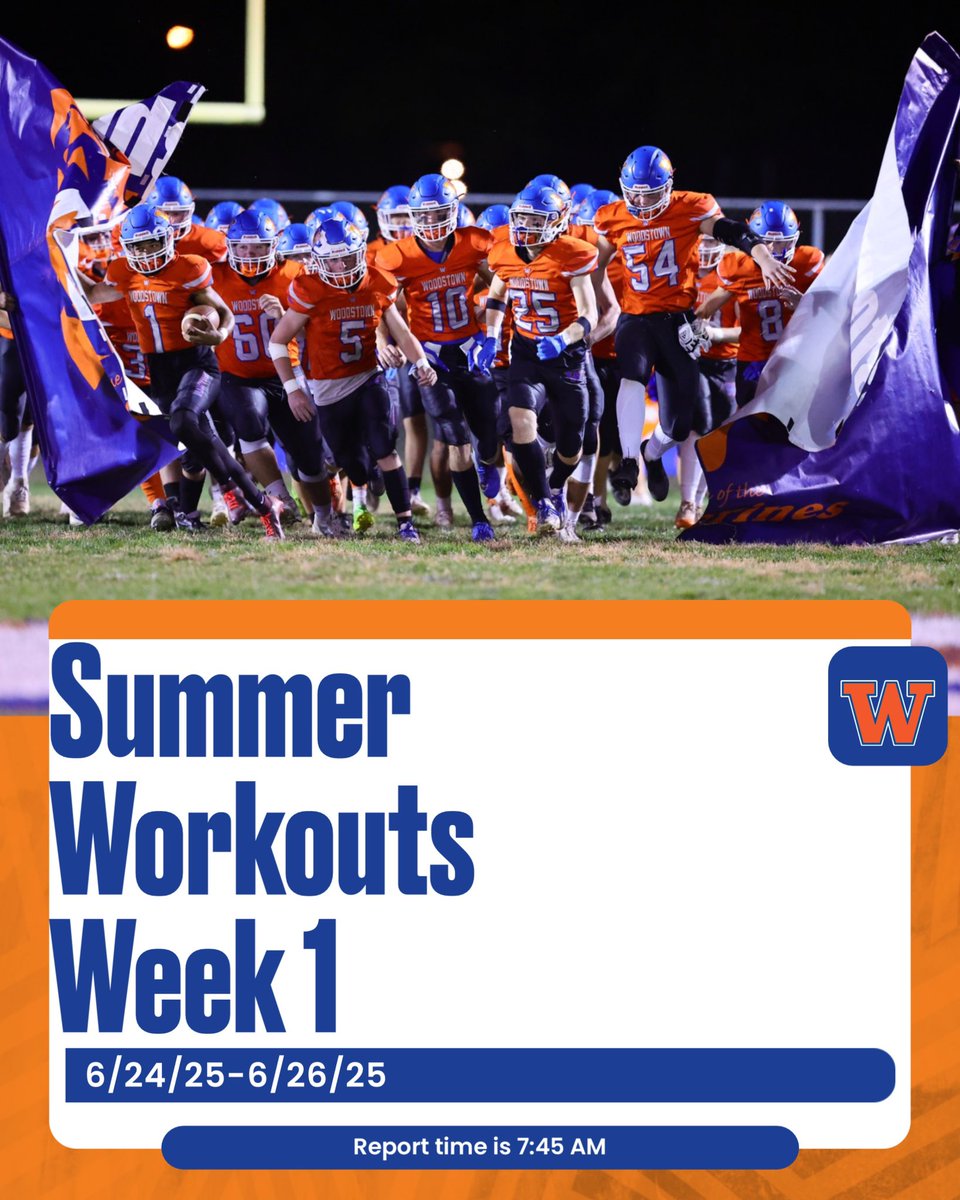 Summer Week 1 begins tomorrow.